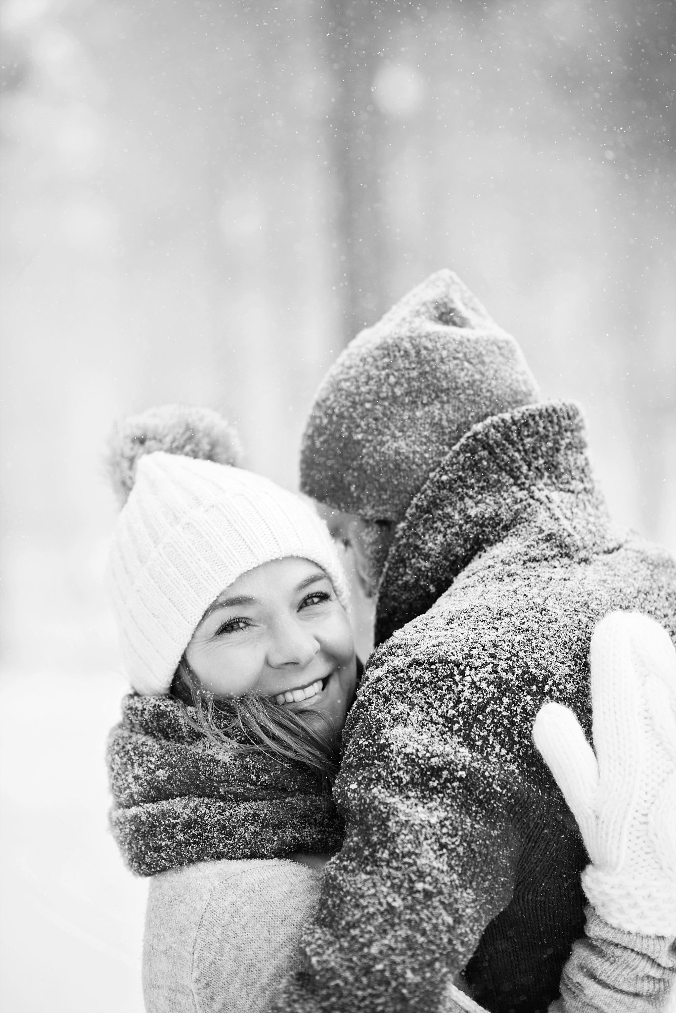 Denver Wedding Photographer, Colorado Engagement, Snow Engagement, Forest Engagement, Engaged in Colorado, Elizabeth Ann Photography_0941