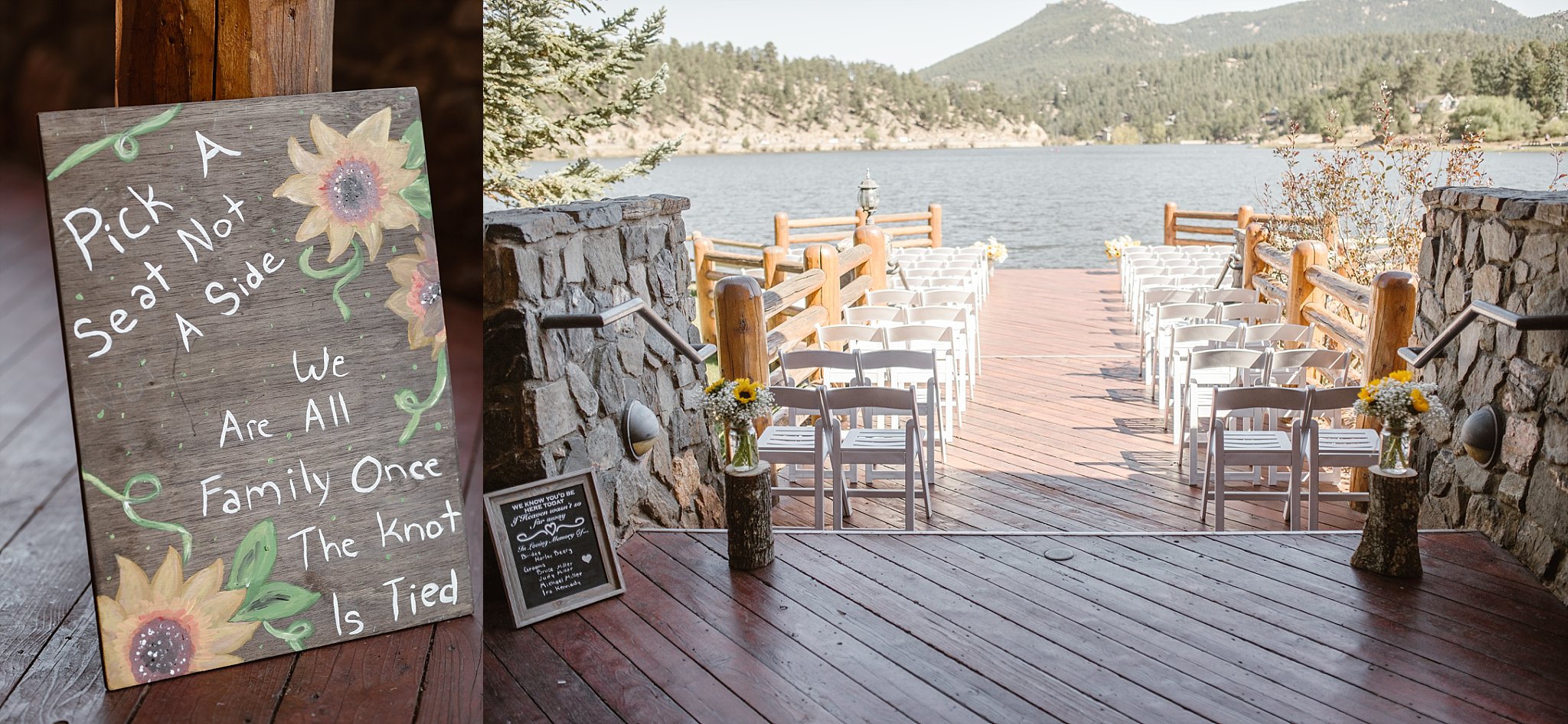 Evergreen Lakehouse Wedding