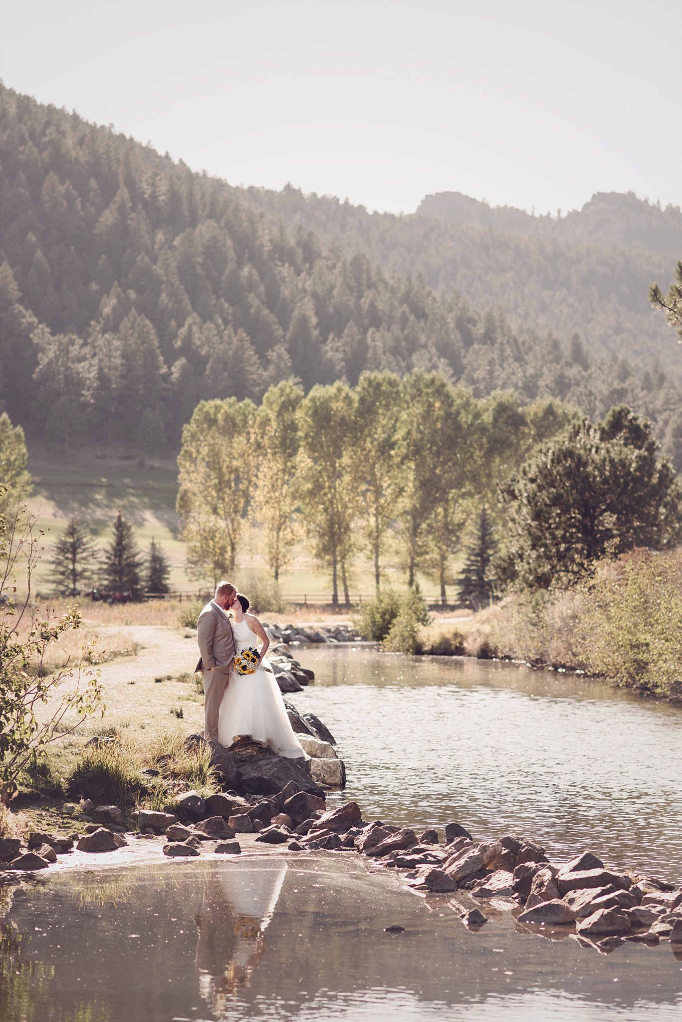 Evergreen Lakehouse Wedding