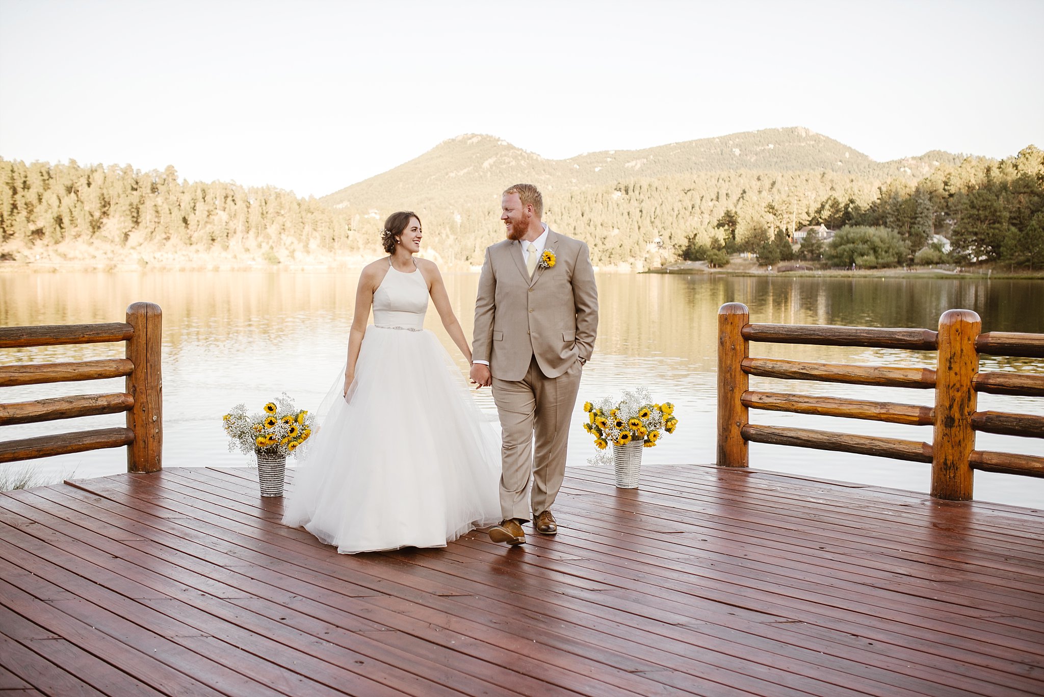 Evergreen Lakehouse Wedding