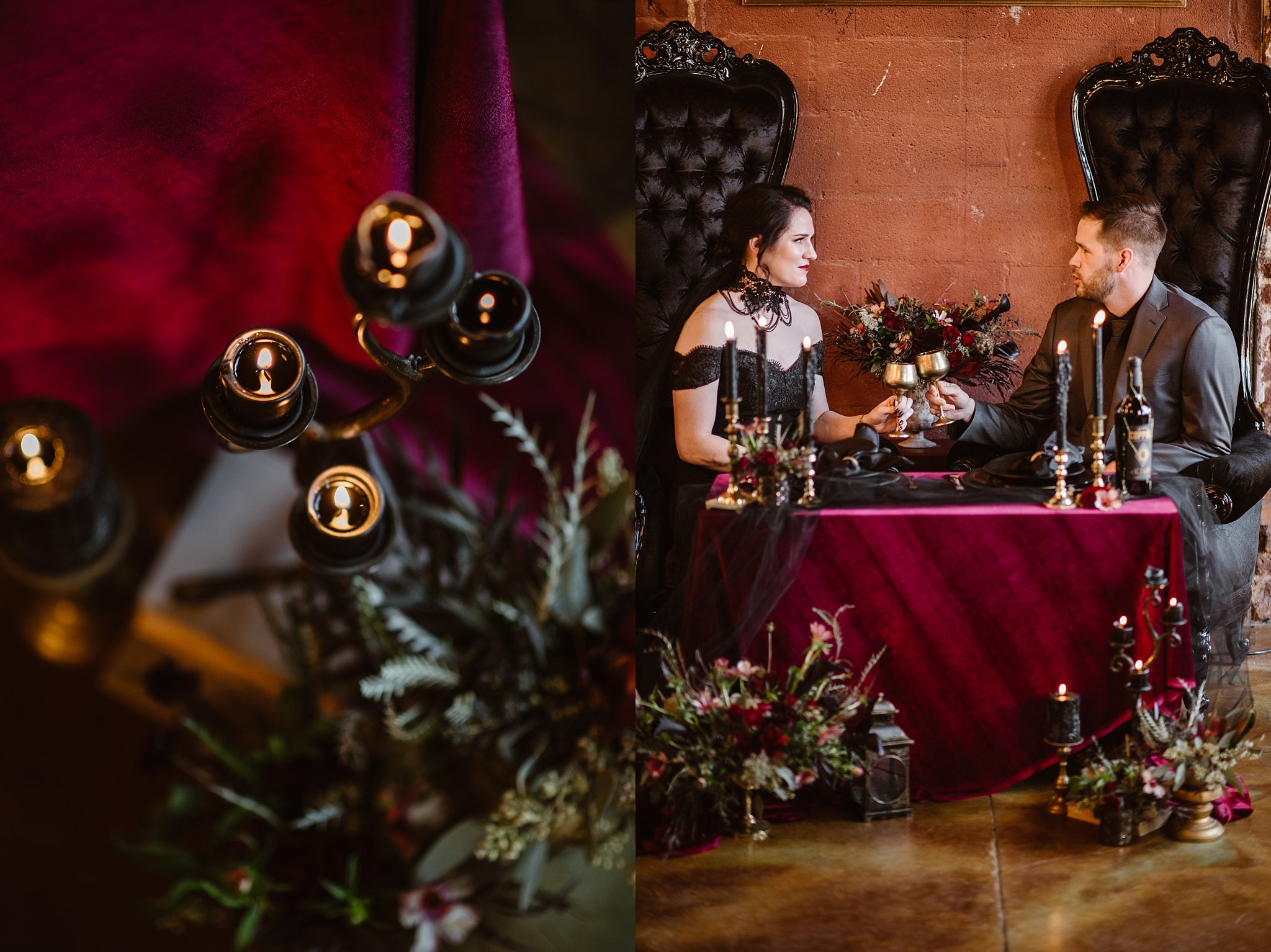 Denver Wedding Photographer, Dark Wedding