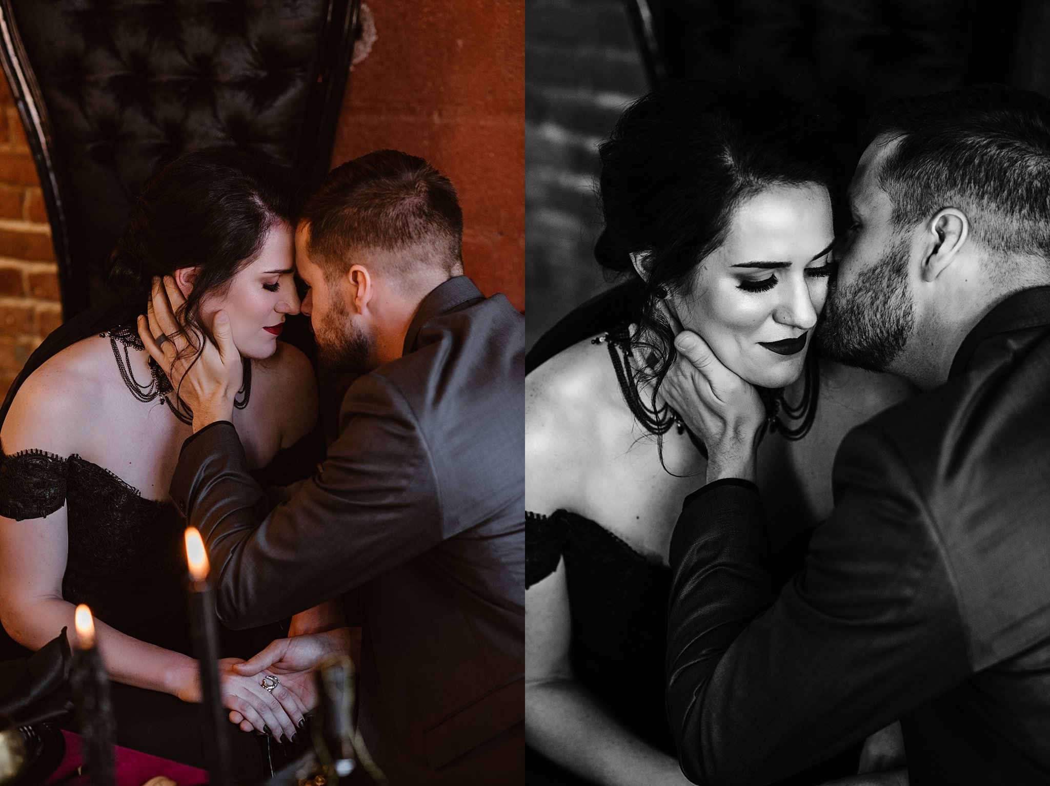 Denver Wedding Photographer, Dark Wedding