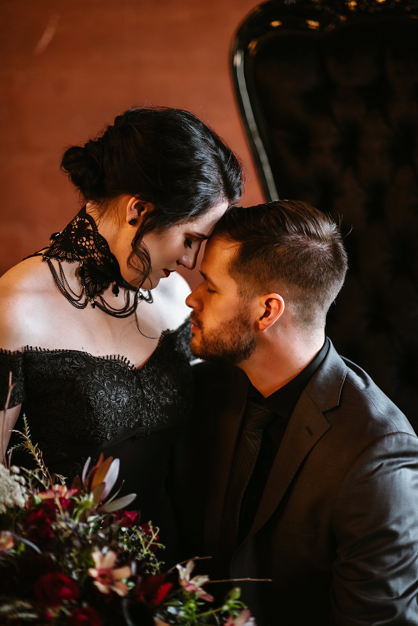 Denver Wedding Photographer, Dark Wedding