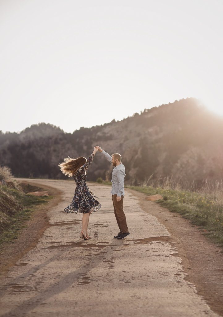 Lost Gulch Engagement, Mountains, Couple, Photos