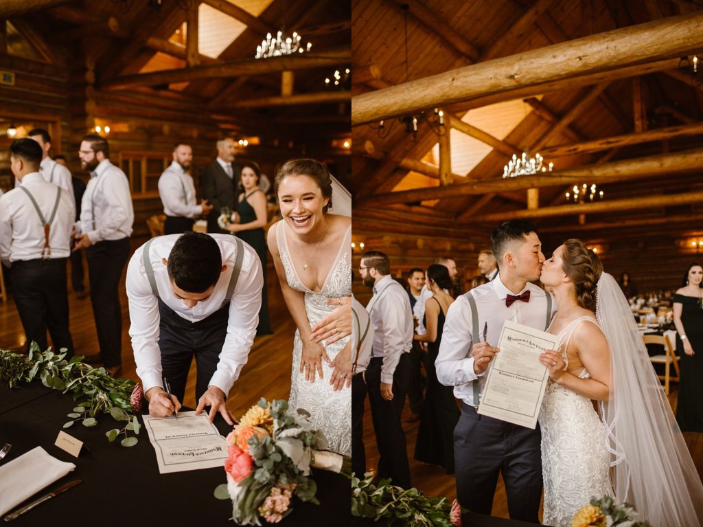 Evergreen Lake House Wedding