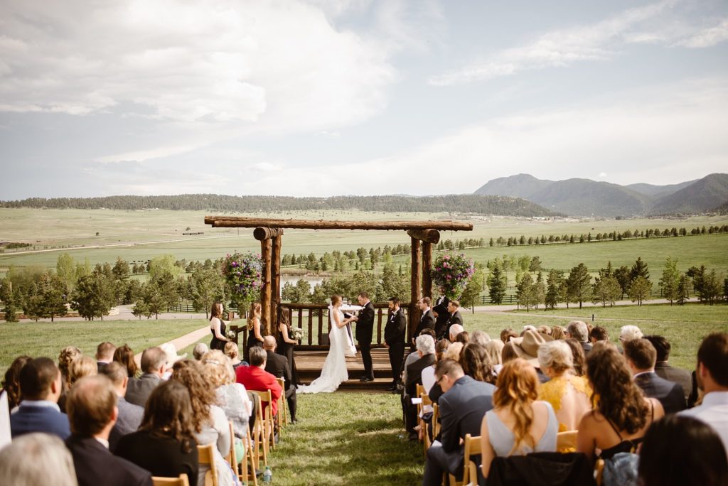 Spruce Mountain Colorado Wedding