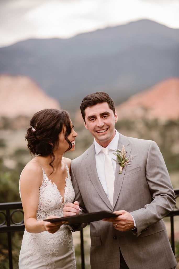 Garden of the Gods Club Wedding