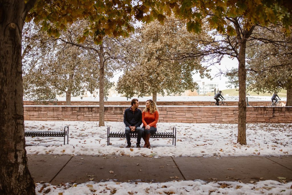 Denver City Engagement Photos