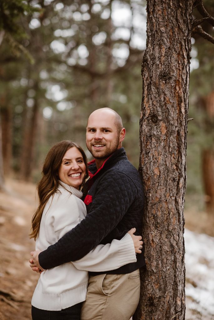 Chautauqua Park Engagement Photos