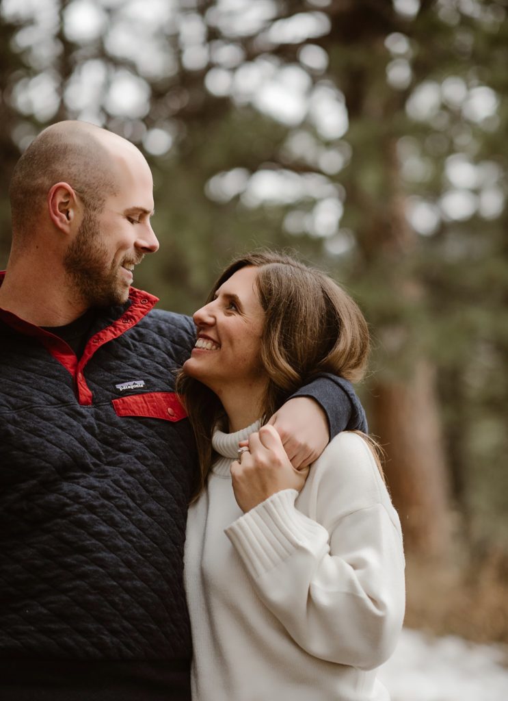 Chautauqua Park Engagement Photos