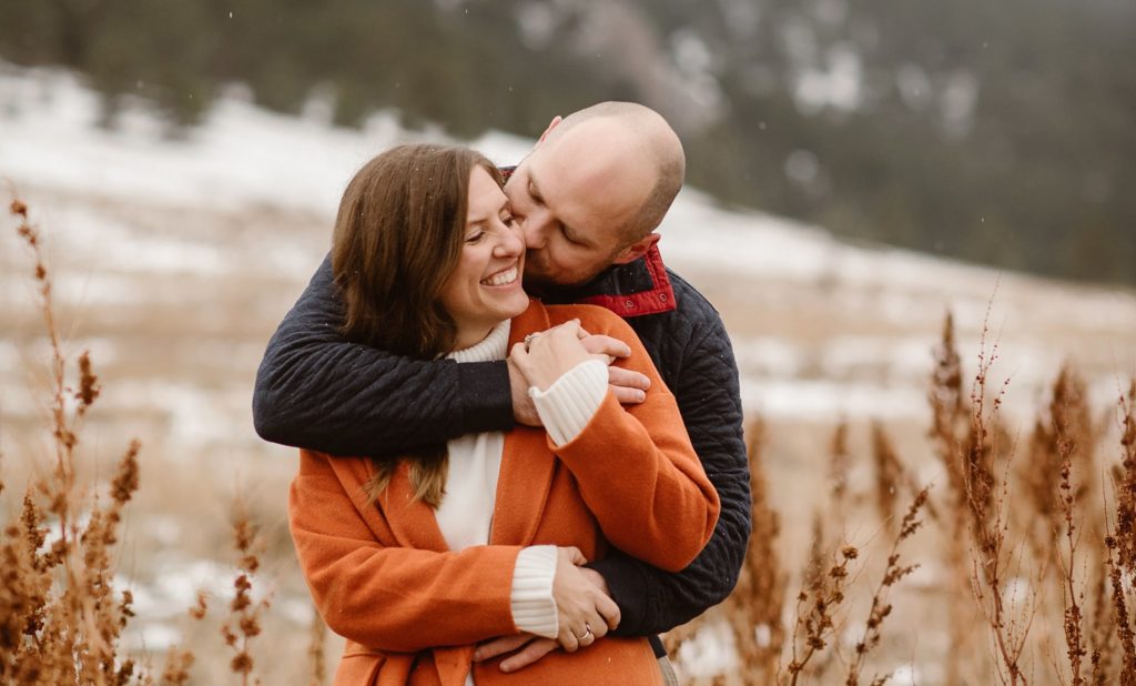 Chautauqua Park Engagement Photos