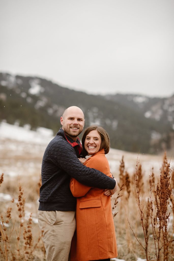 Chautauqua Park Engagement Photos