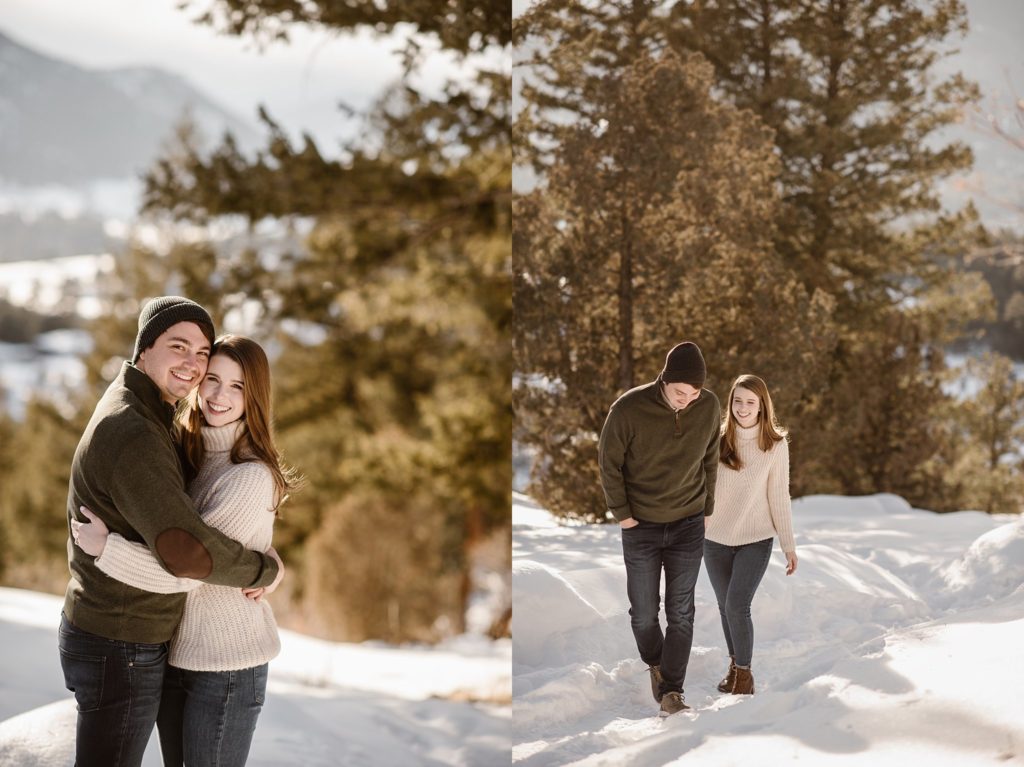 Mt. Falcon Engagement Photos