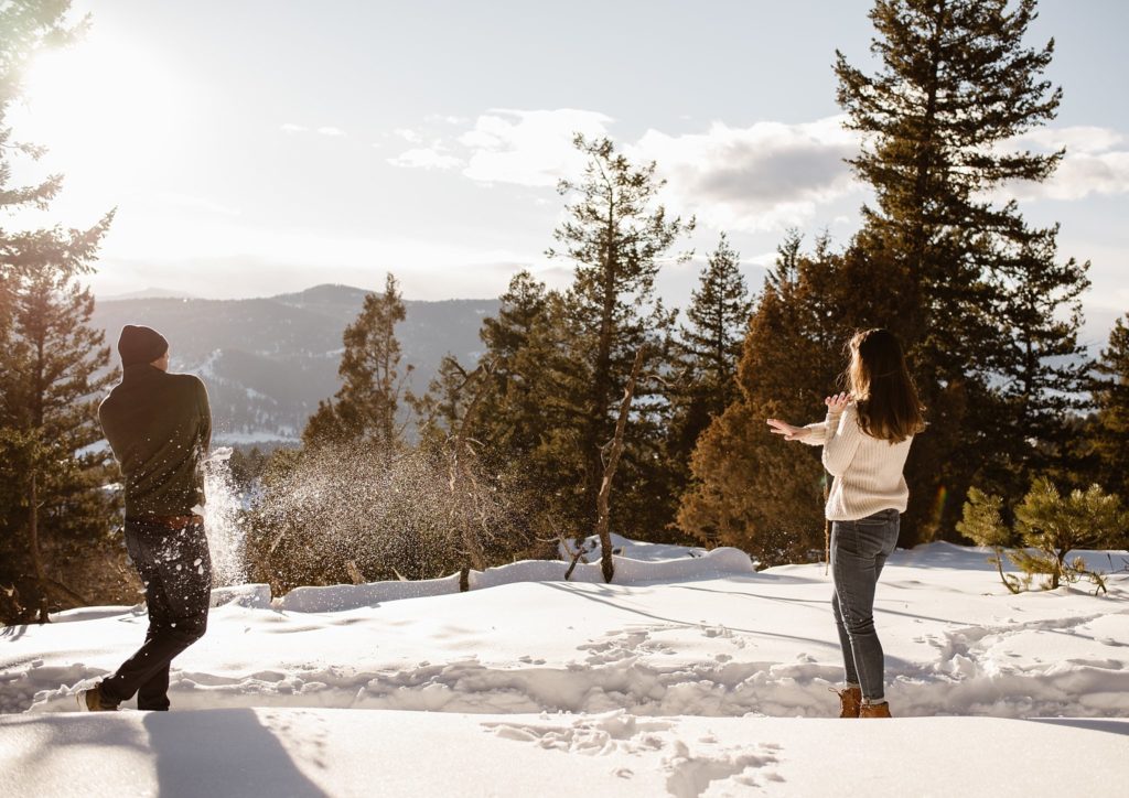 Mt. Falcon Engagement Photos