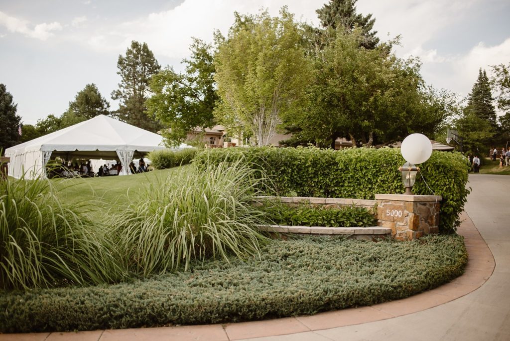 Denver Backyard Wedding