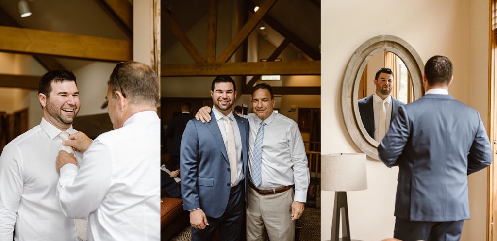 Beaver Creek Wedding Deck