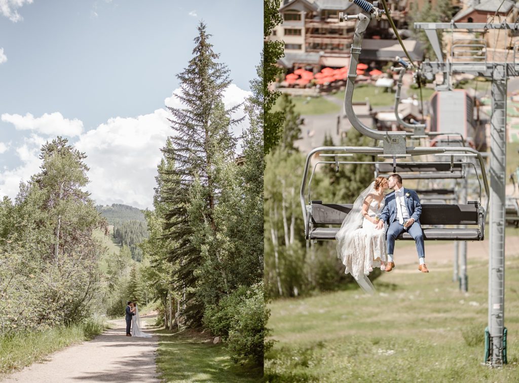 Beaver Creek Wedding Deck