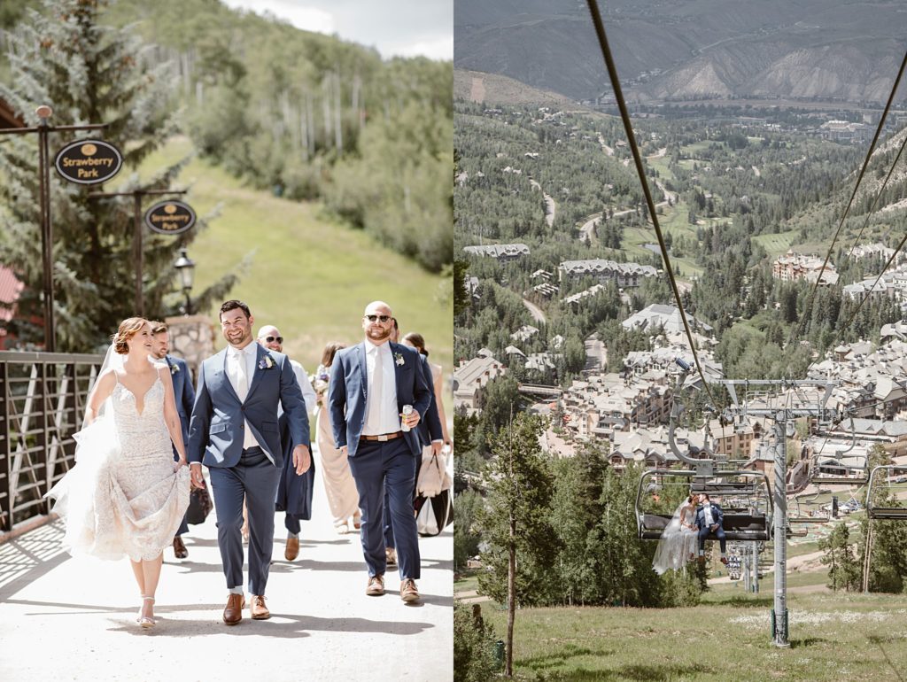 Beaver Creek Wedding Deck
