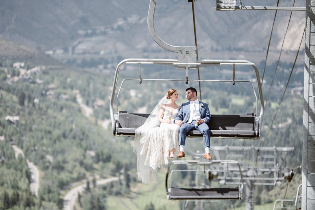 Beaver Creek Wedding Deck