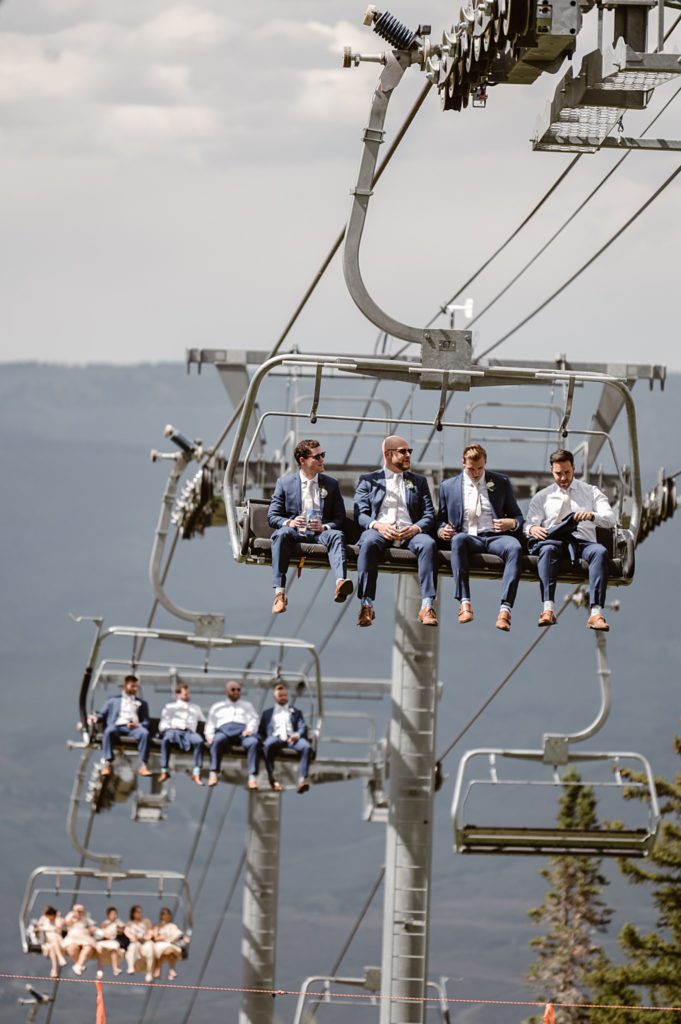 Beaver Creek Wedding Deck