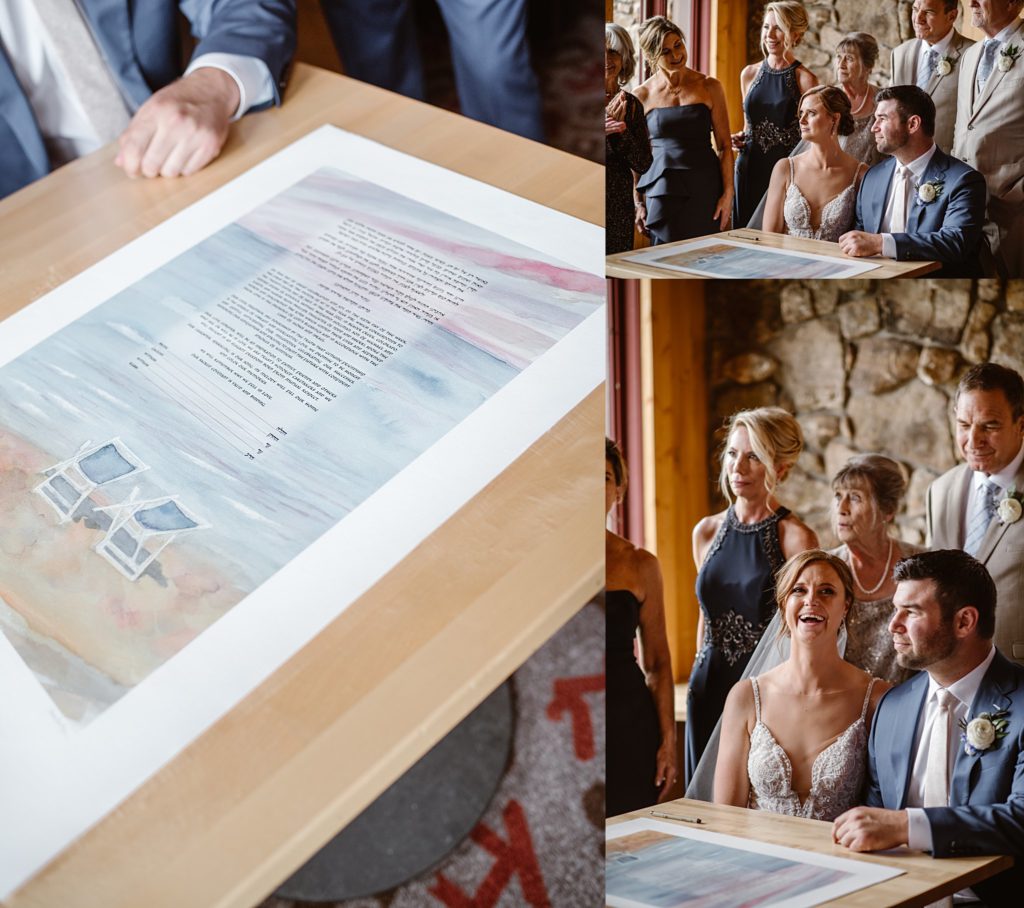 Beaver Creek Wedding Deck