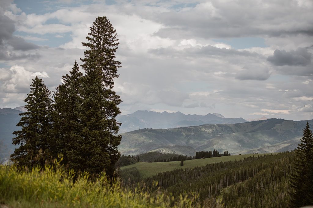 Beaver Creek Wedding Deck