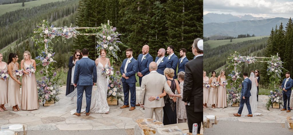 Beaver Creek Wedding Deck