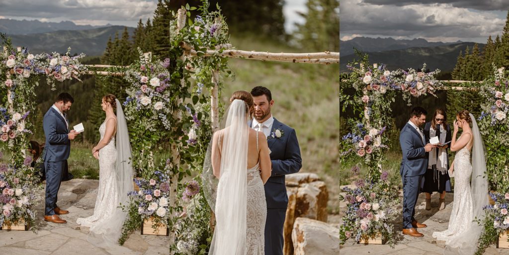 Beaver Creek Wedding Deck