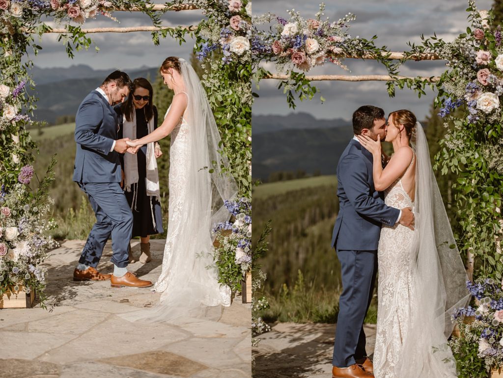 Beaver Creek Wedding Deck