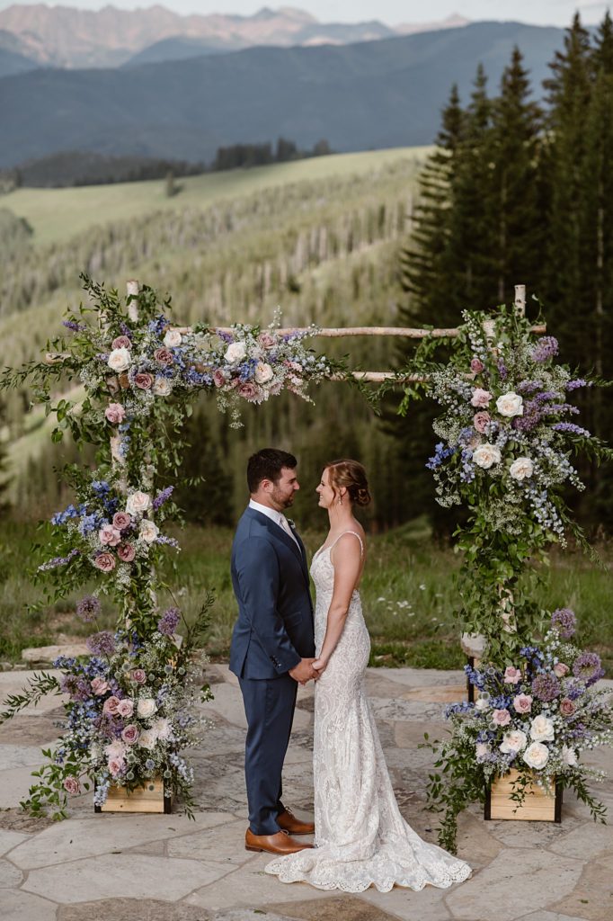 Beaver Creek Wedding Deck