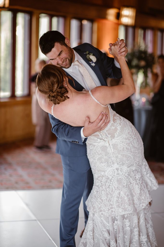 Beaver Creek Wedding Deck