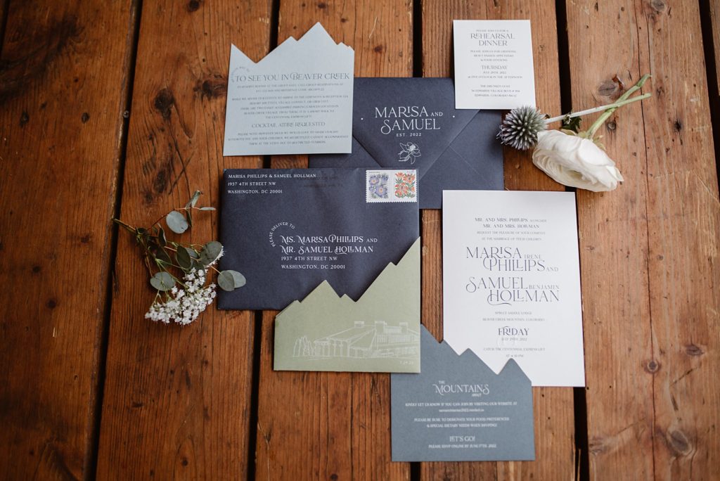 Beaver Creek Wedding Deck