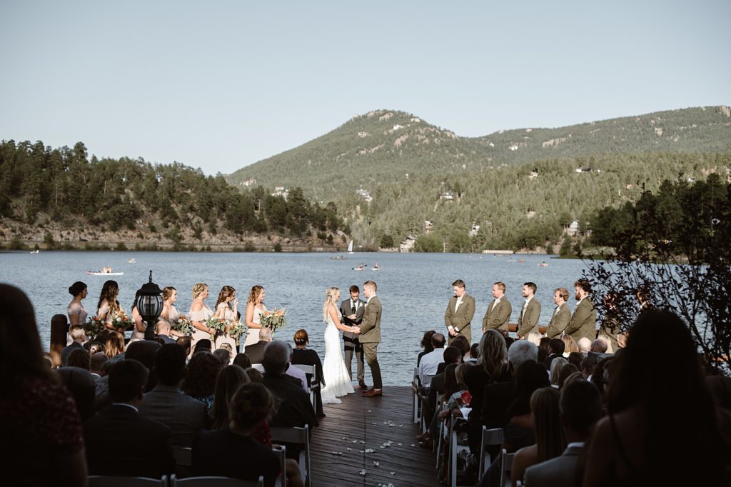 Evergreen Lakehouse Colorado Wedding