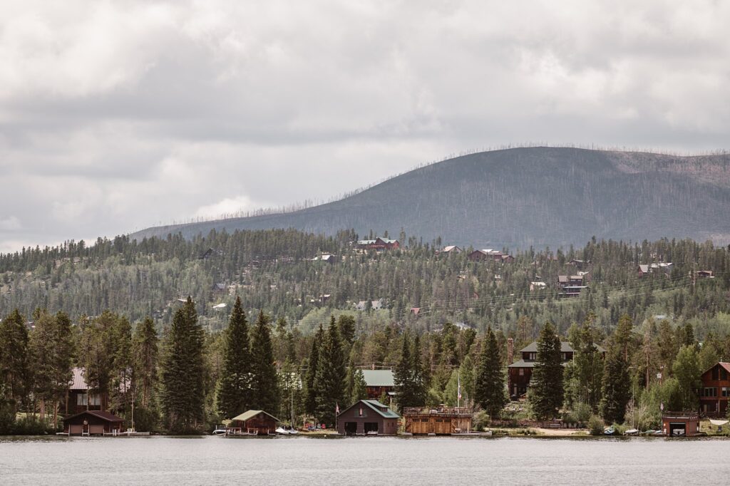 Grand Lake Colorado Wedding