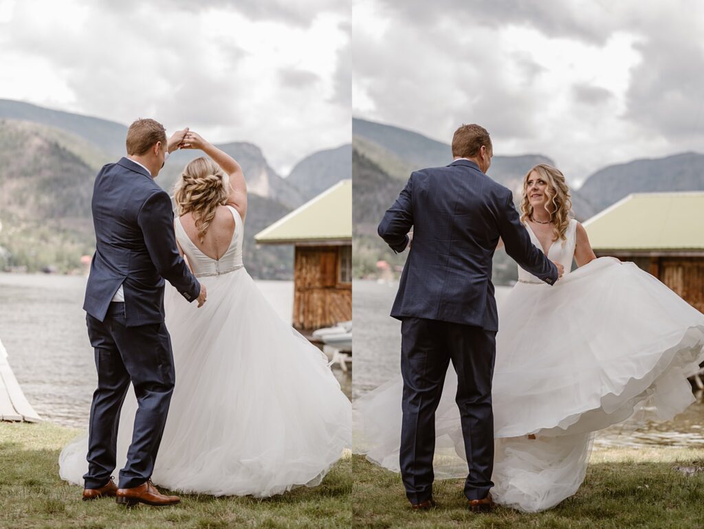 Grand Lake Colorado Wedding
