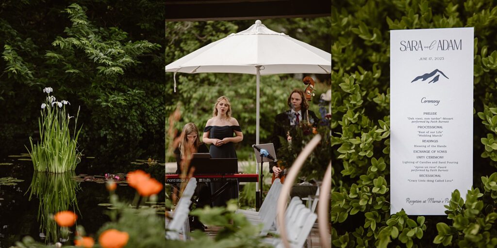 Denver Botanic Gardens Wedding