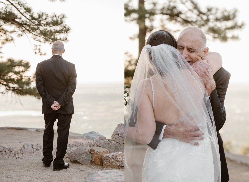sunrise amphitheater Boulder Elopement