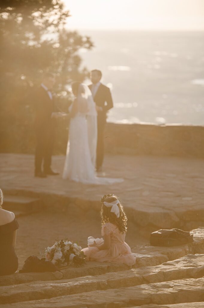 sunrise amphitheater Boulder Elopement