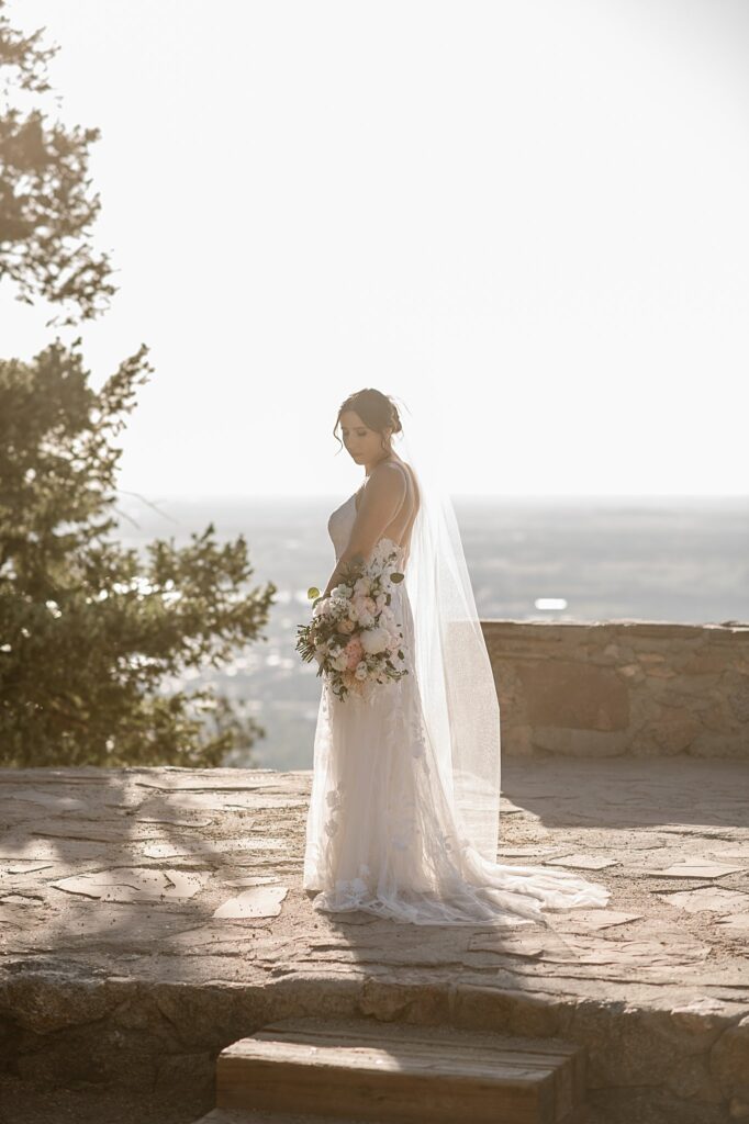 sunrise amphitheater Boulder Elopement