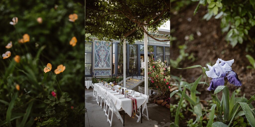 sunrise amphitheater Boulder Elopement