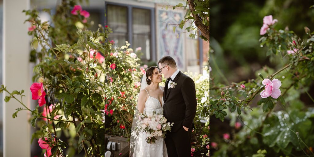 sunrise amphitheater Boulder Elopement