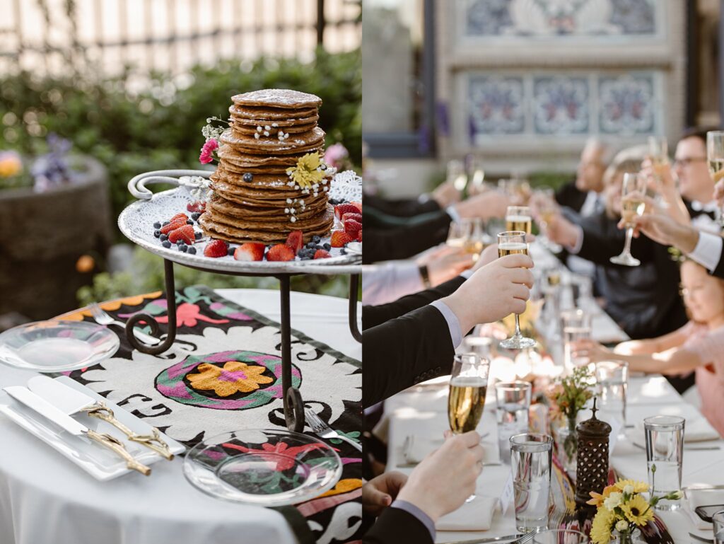 sunrise amphitheater Boulder Elopement