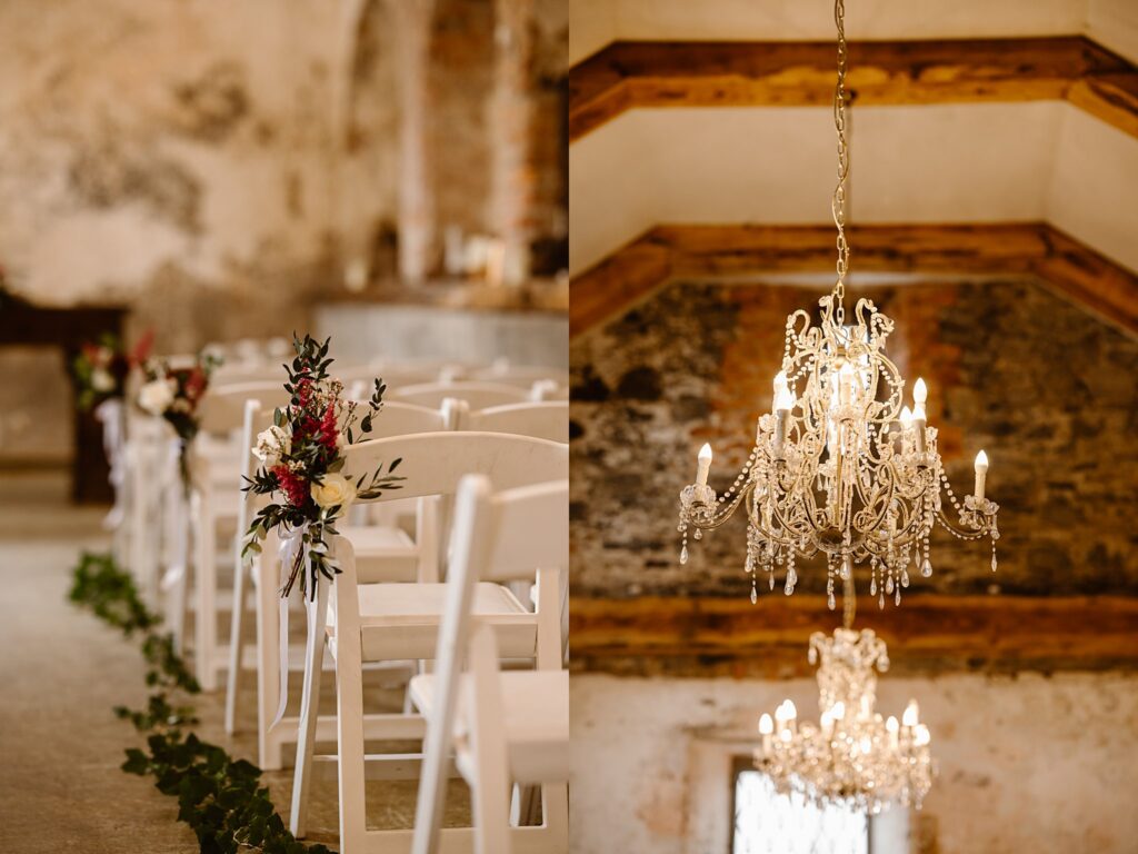Destination wedding photograph of an international couple at Belleek Castle, Ireland