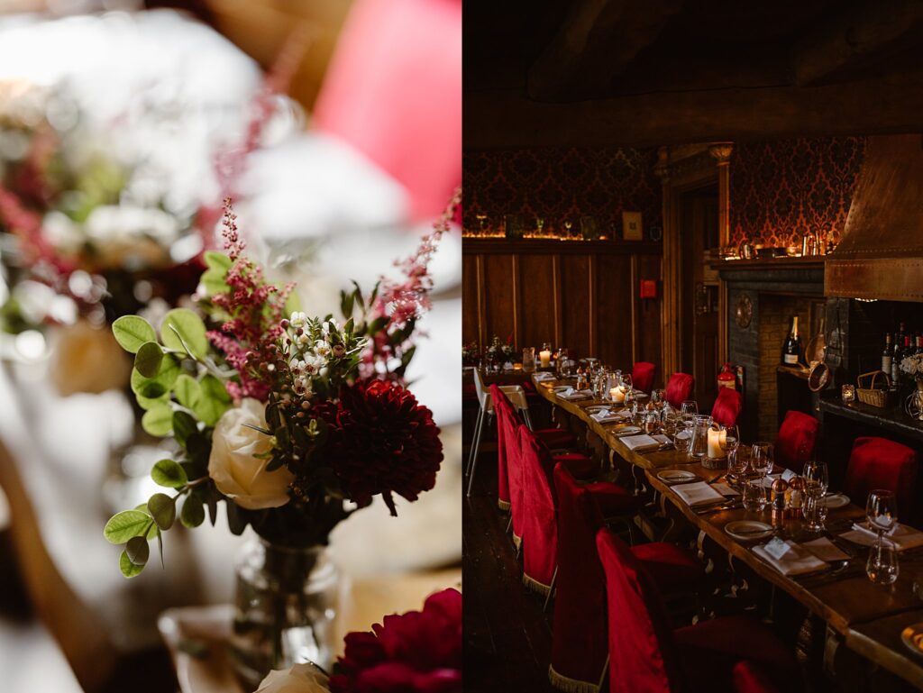 Destination wedding photograph of an international couple at Belleek Castle, Ireland