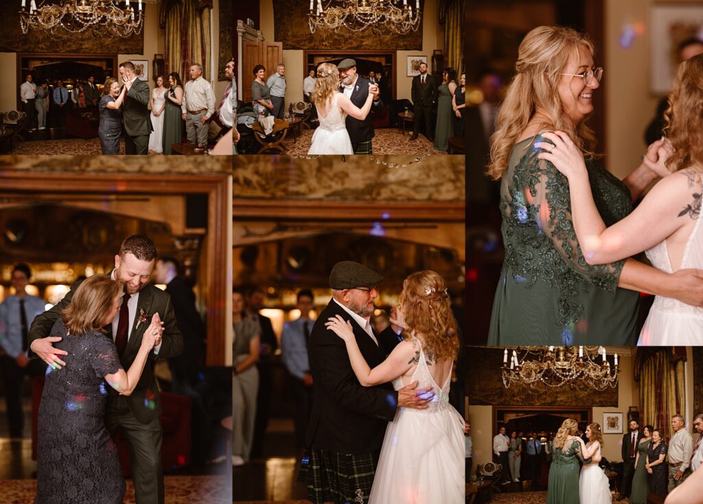 Destination wedding photograph of an international couple at Belleek Castle, Ireland