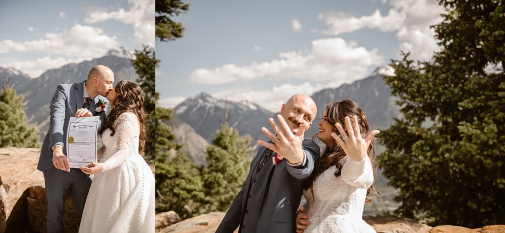 Gold Mountain Ranch Ouray Colorado Wedding