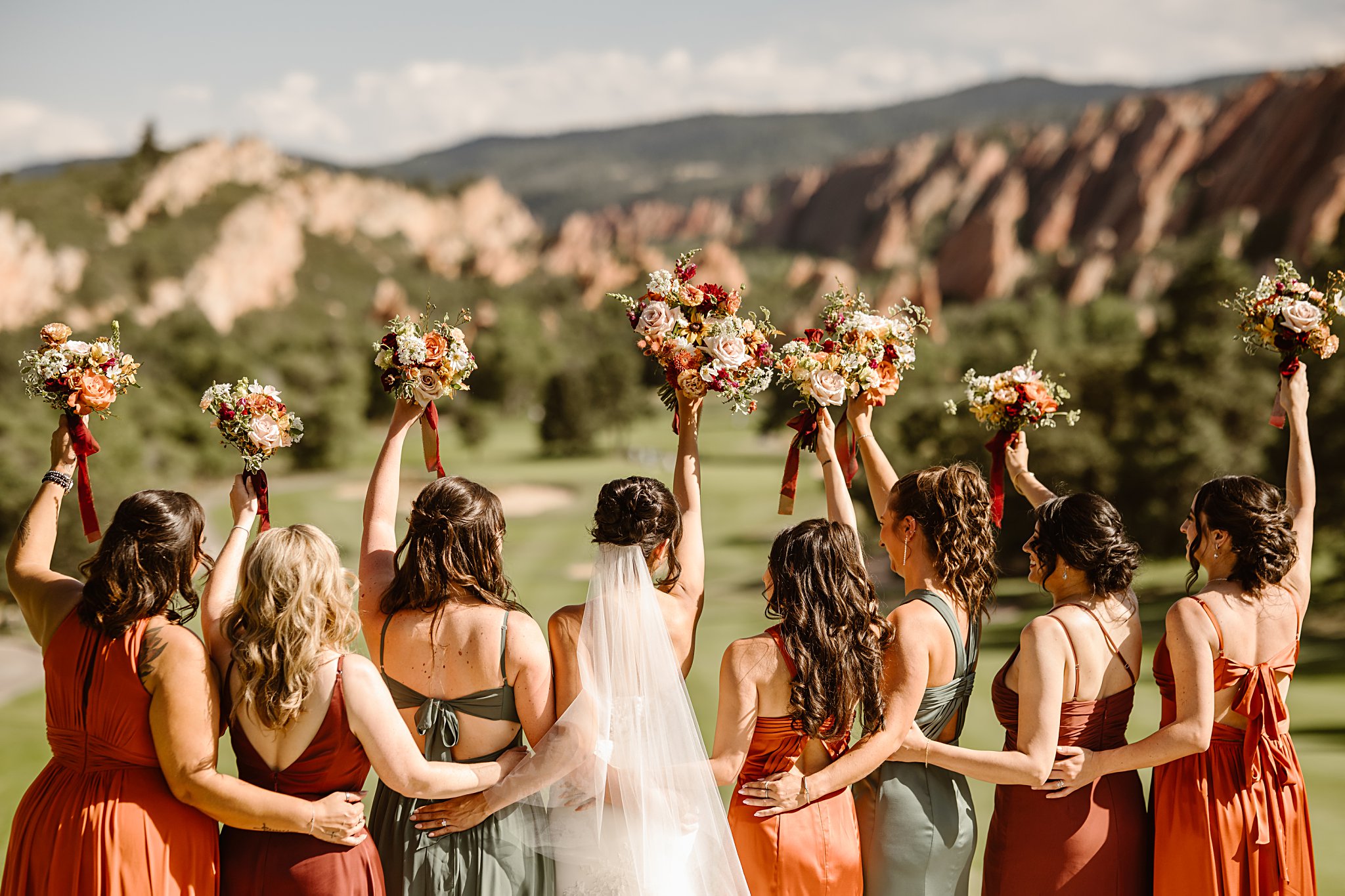 Arrowhead Golf course Colorado Wedding