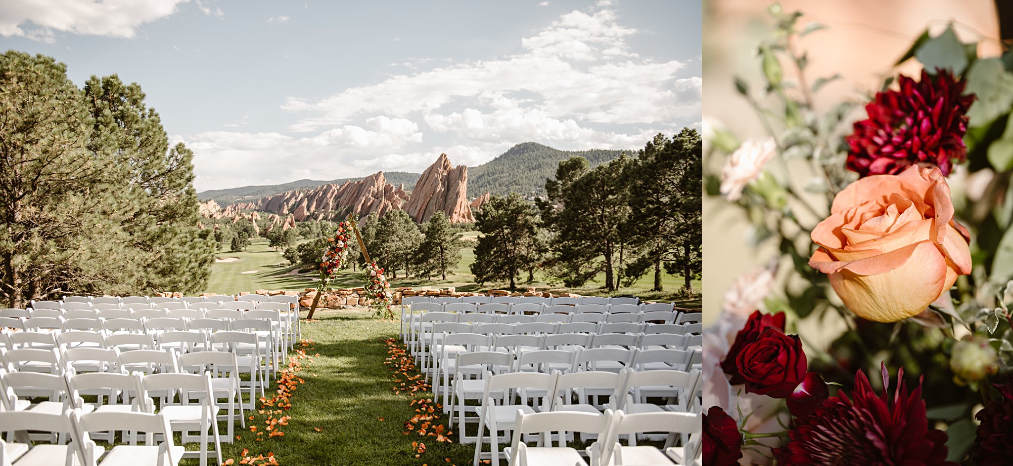 Arrowhead Golf course Colorado Wedding