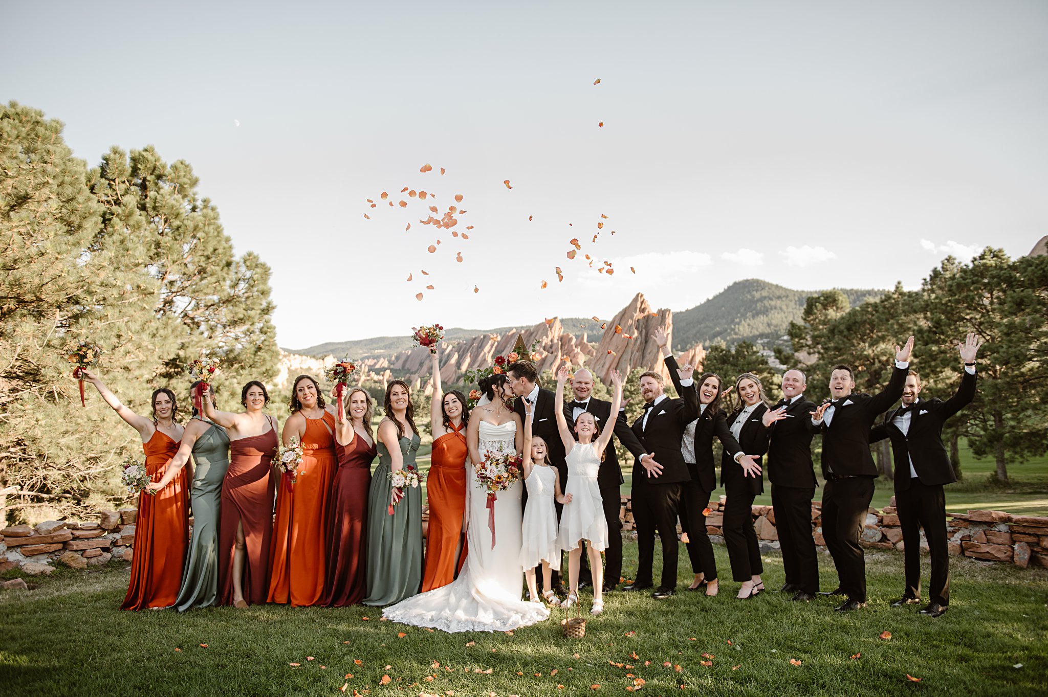 Arrowhead Golf course Colorado Wedding