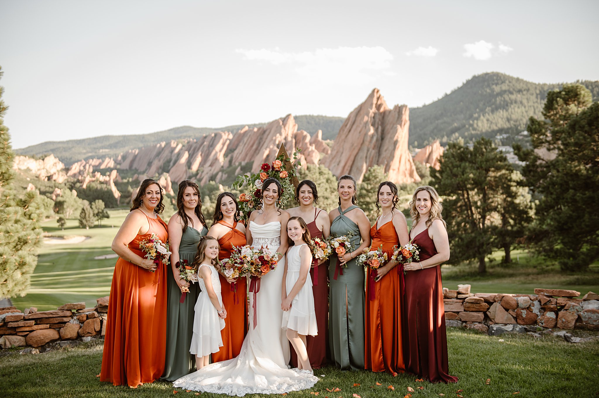 Arrowhead Golf course Colorado Wedding